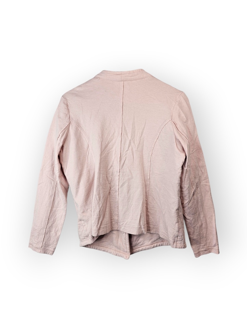 PacSun Soft Blush Pink Knit One-Button Blazer Cardigan Size XL - Picture 5 of 5